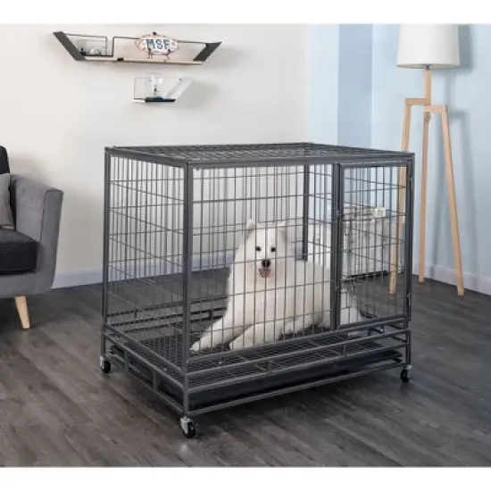 Go Pet Club Heavy Duty Dog Crate 37" or 43" Long  SQ1038 image {3}