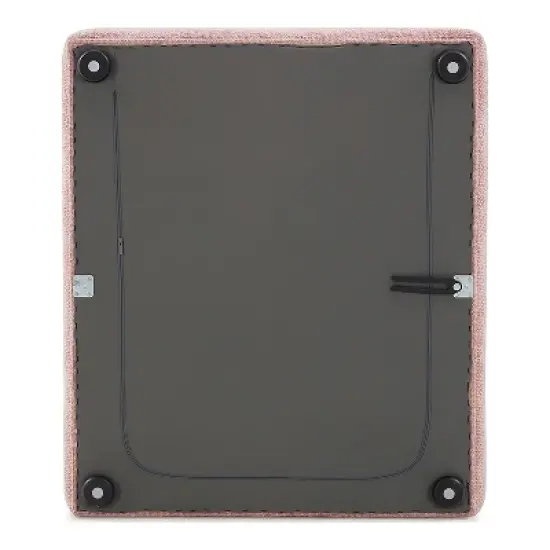 HOMES: Inside + Out 5pc Povoa 159" Modular Curved Sectional Sofa Modern Chenille with Extendable Backrest Pink image {8}