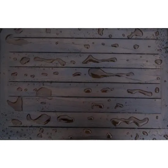 DecoTeak&reg; Eleganto&reg; 30" Teak Wood Shower Bench with Shelf in Woodland Brown Finish image {8}