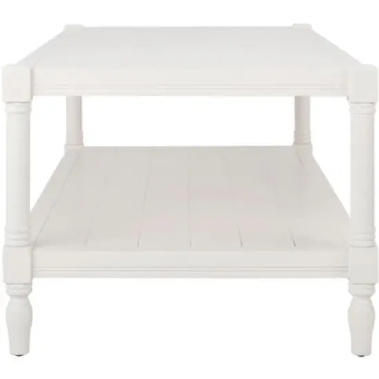 Bela Coffee Table - White - Safavieh image {4}