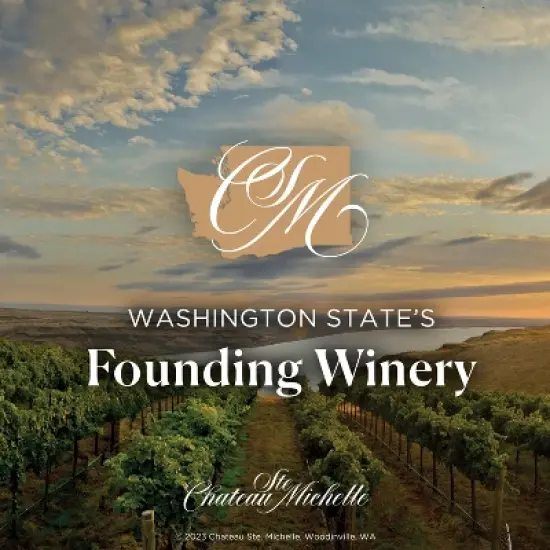 Chateau Ste. Michelle Dry Riesling White Wine - 750ml Bottle image {6}