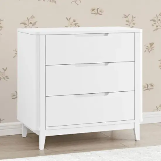 Delta Children Noah 3 Drawer Dresser with Changing Top and Interlocking Drawers image {2}