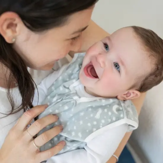 aden + anais essentials Minky Easy Sleeping Bag - Winter Sky image {2}