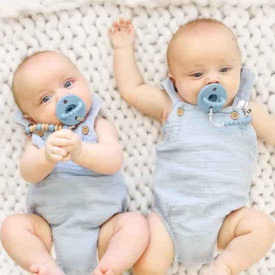 Ryan & Rose Flat Pacifier - 2pk image {5}