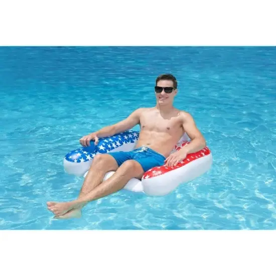Poolmaster American Stars Paradise Water Chair Swimming Pool Float image {5}