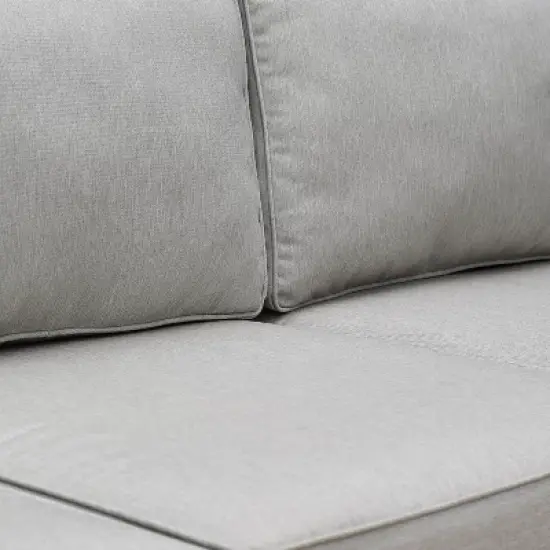 Capella 5pc Outdoor Wicker Sofa Set - Gray - Crosley image {12}