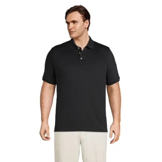 Lands' End Men's Short Sleeve Super Soft Supima Polo Shirt image {5}