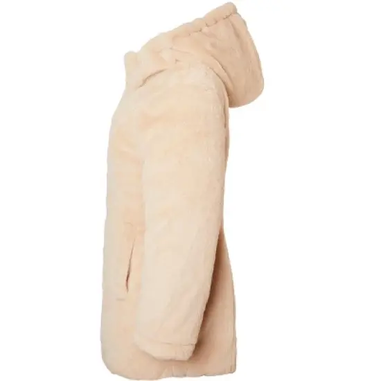 Sportoli Womens Winter Coat Reversible Faux Fur Lined Quilted Puffer Jacket image {5}