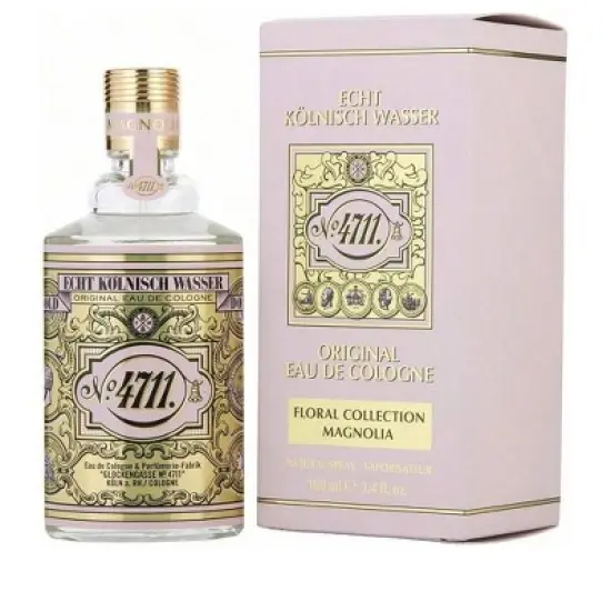 4711 Floral Collection Magnolia By 4711 Unisex  Eau De Cologne Spray 3.4 Oz image {1}
