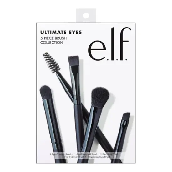 e.l.f. Ultimate Eyes Brush Collection - 5pc image {2}