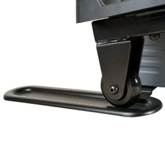 Sunny Health & Fitness Portable Stand Up Elliptical with Resistance Bands - Gray image {10}