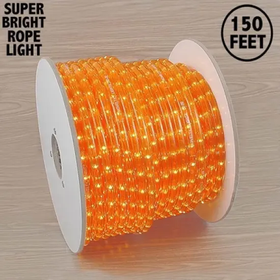 Novelty Lights Incandescent Rope Light Spool, 1/2" Diameter,  Customizable, 150 Feet image {6}