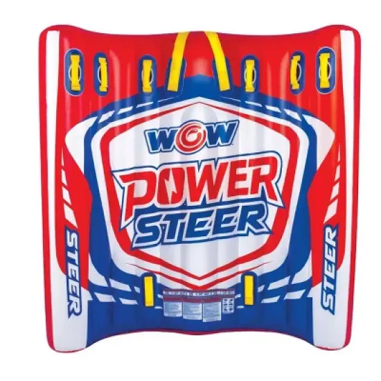 WOW Power Steer 3-Person Steerable Deck Tube image {10}