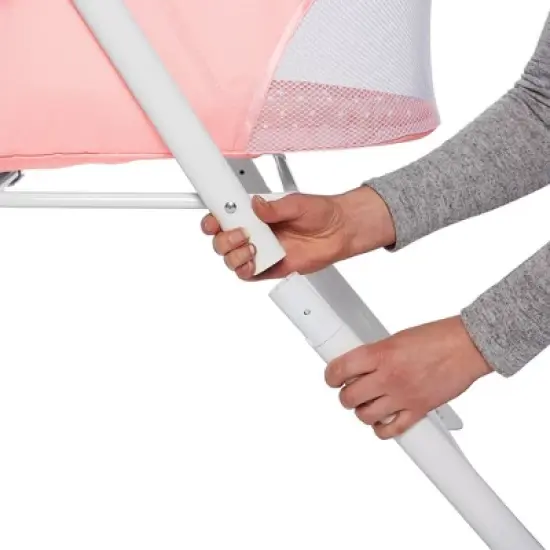 Dream On Me Traveler Portable, Lightweight and Breathable Mesh Design, Easy to Clean and Fold Baby Bassinet - Carry Bag Included image {10}