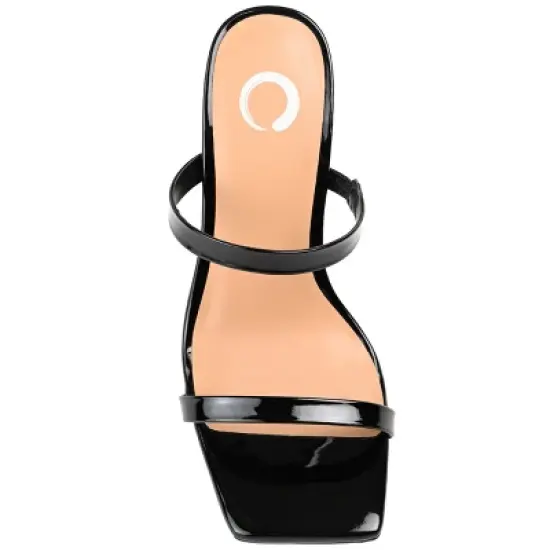Journee Collection Womens Brie Tru Comfort Foam Open Toe Mid Stiletto Pumps image {3}