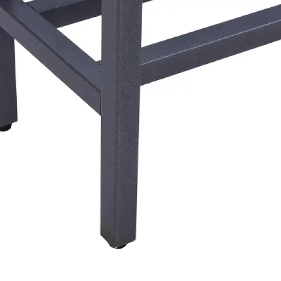 Dillard Narrow Console Table Gray - Aiden Lane image {11}