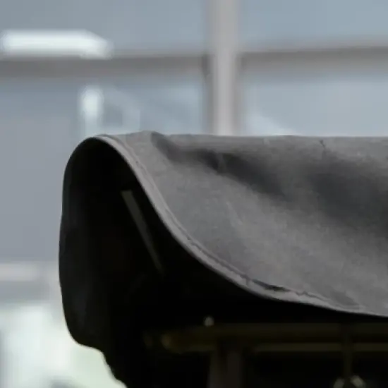 Resenkos 3-Seat Swing Chair, Convertible Flatbed Glider With Adjustable Canopy, Wine Red image {4}