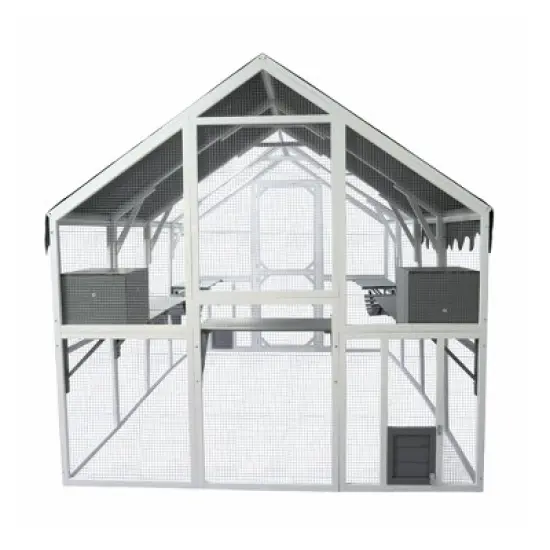 Large Catio Outdoor Indoor Cat Enclosure image {9}