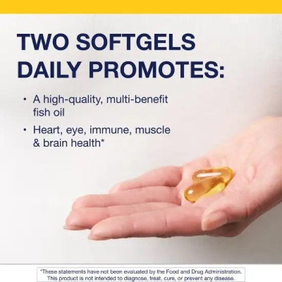 Metagenics OmegaGenics Fish Oil 720mg, High Potency Omega-3 EPA & DHA, Heart, Musculoskeletal & Immune Health Support, 60 Softgels image {2}