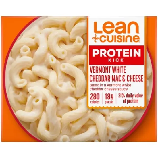 Lean Cuisine Protein Kick Vermont White Cheddar Frozen Mac and Cheese - 8oz image {14}