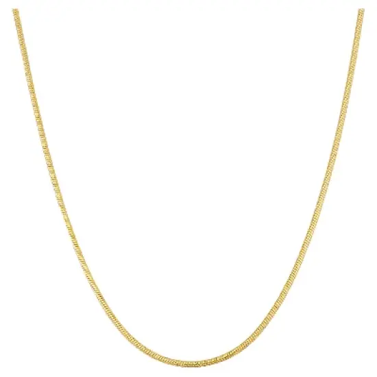 Tiara Sterling Silver 16" - 22" Adjustable Thick Snake Chain image {4}