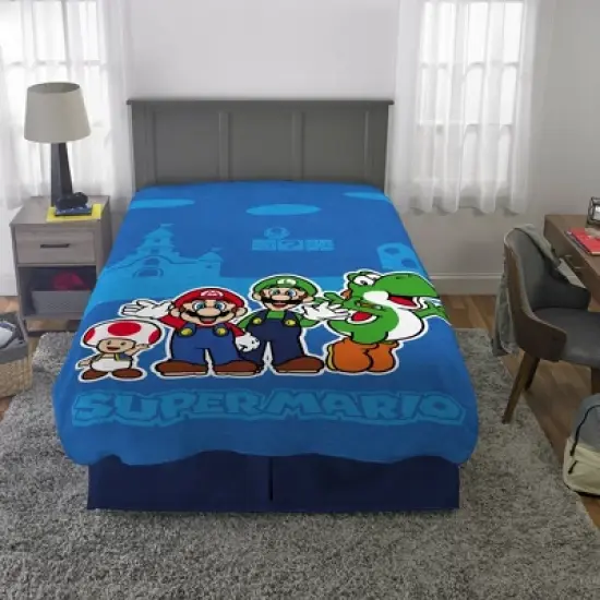Twin Mario Blanket image {3}
