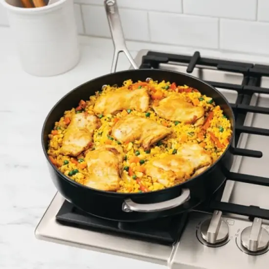 Ninja Foodi NeverStick Essential 5qt Saut&eacute; Pan with Glass Lid image {1}