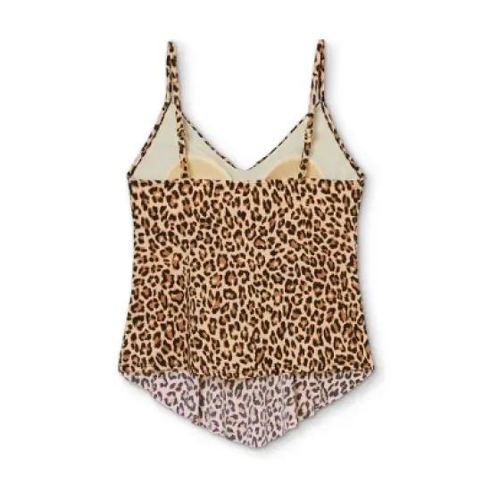 Women's UPF 50 Tiered Tankini Top - Aqua Green&reg; image {5}