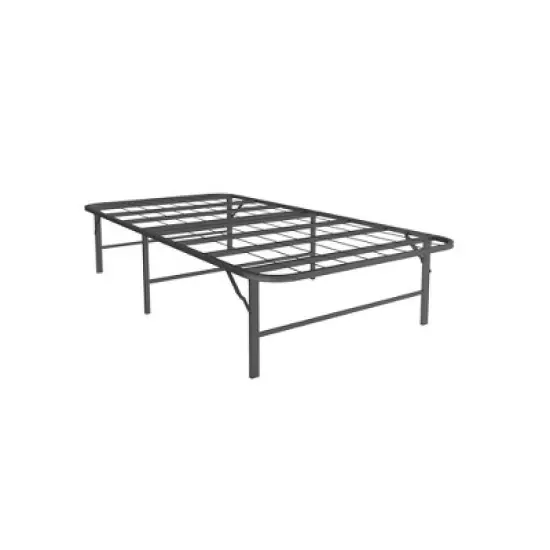 Room & Joy Twin Emmerson Metal Platform Bed & Mattress Foundation Black image {1}