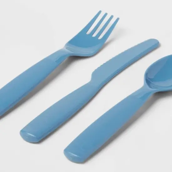 18pc Plastic Kids' Silverware Set - Pillowfort&trade; image {2}