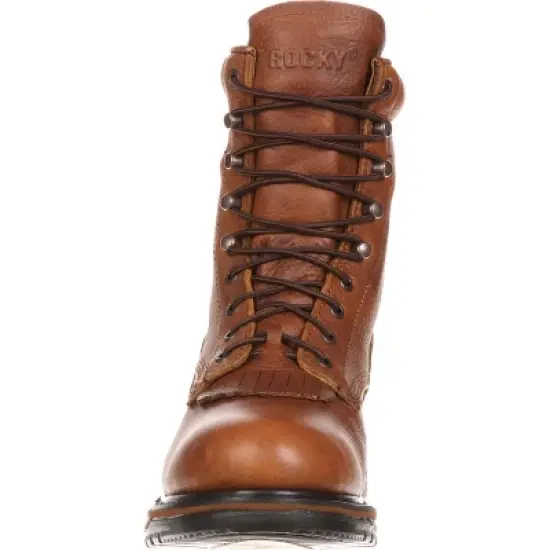 Men's Rocky Original Ride Lacer Waterproof Western Boots image {2}