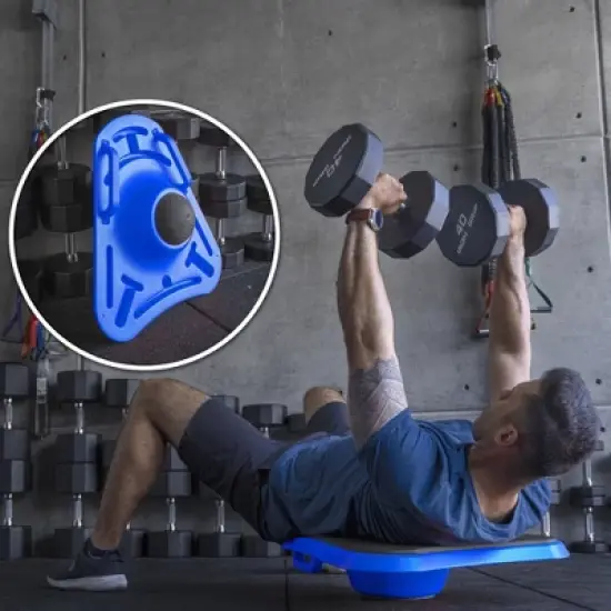 GoSports Fitness Core Hub Plank Board with Smart Phone Integration for Full Body Workouts image {4}