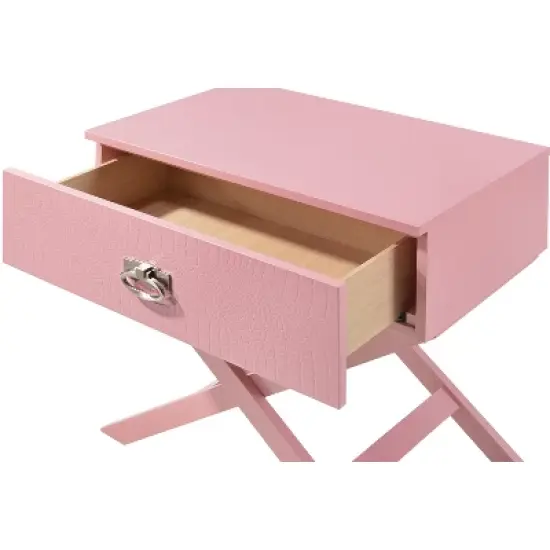 Passion Furniture Xavier 1-Drawer Nightstand (25 in. H x 16 in. W x 27 in. D) image {2}