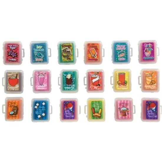 Scented Fun & Kneadable Erasing! Kneaded Eraser Assortment (18 Pack) image {4}