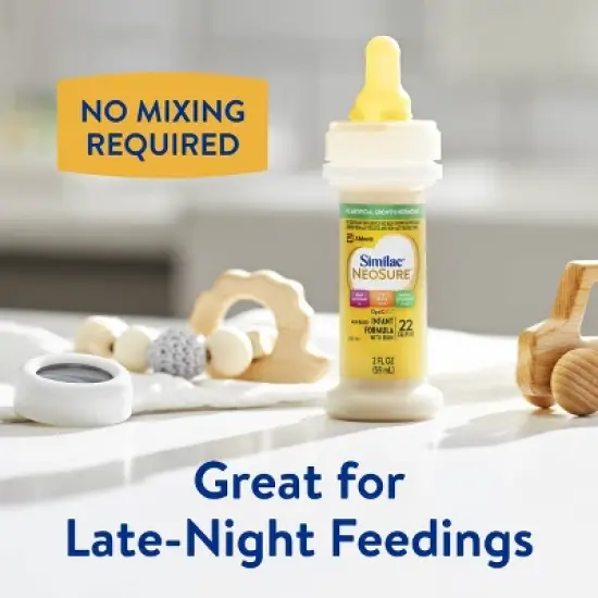 Similac Neosure Ready to Feed Infant Formula Bottles - 2 fl oz Each/8ct image {3}