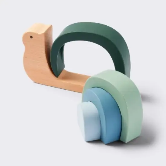 Snail Stacker Silicone Toy - Cloud Island&trade; image {2}