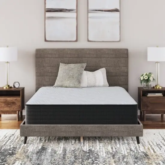 Signature Design by Ashley Palisades 14 Inch Plush Hybrid Mattress with Quick Response Memory Foam image {1}