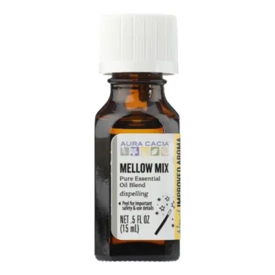Aura Cacia Mellow Mix Pure Essential Oil Blend - 0.5 fz image {5}