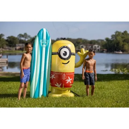 BigMouth Inc. Minions Surfboard Play Sprinkler image {1}