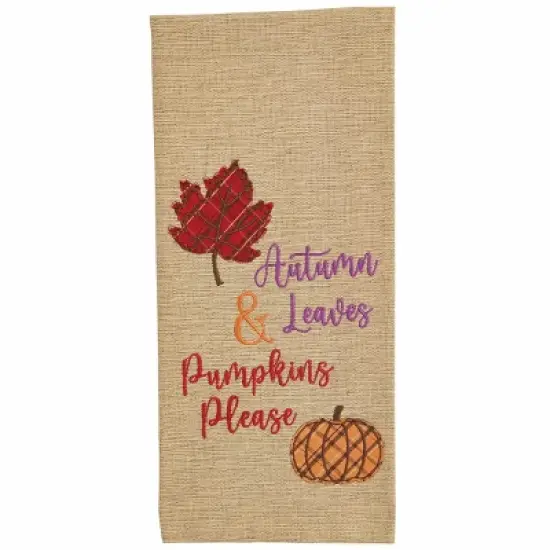 Park Designs Autumn Leaves Dishtowel Set of 2 image {3}