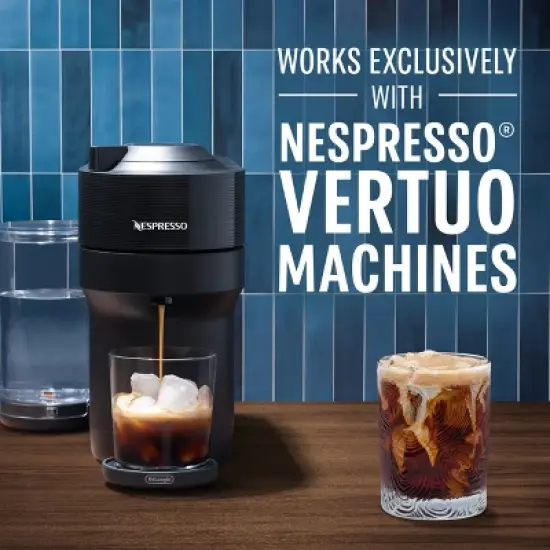 Starbucks by Nespresso Vertuo Line Iced Double Espresso Vanilla Flavored Light Roast Coffee Pods image {4}
