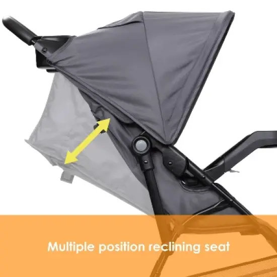 Baby Trend Venture 3-Wheel Stroller Travel System - Stellar Gray image {2}