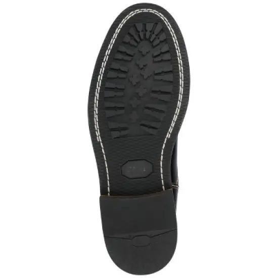 TAFT 365 Men's Model 007 Rugged Lace-up Boot in Black/Cherry image {4}