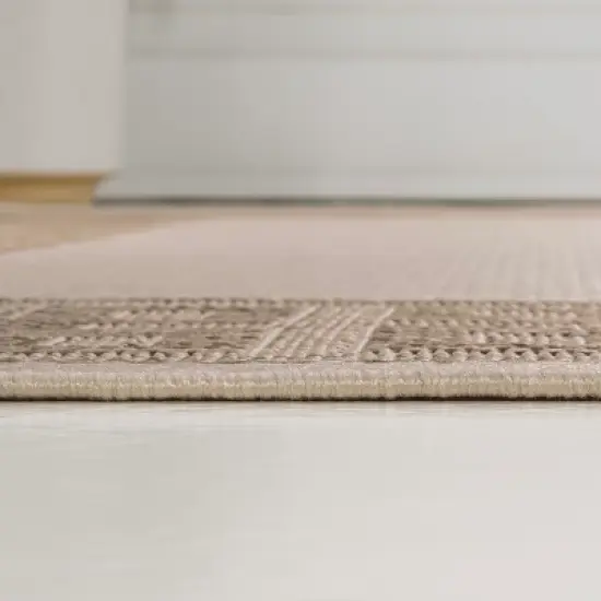 JONATHAN Y Athena Classic Geometric Border Indoor/Outdoor Area Rug image {6}