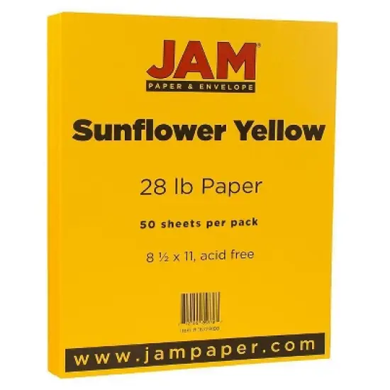 JAM Paper 50pk Basis 28lb Paper 8.5" x 11" image {9}