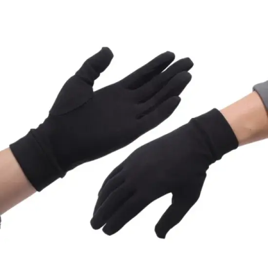 Unique Bargains Non-slip Full Finger Compression Gloves for Sport 1 Pair image {2}
