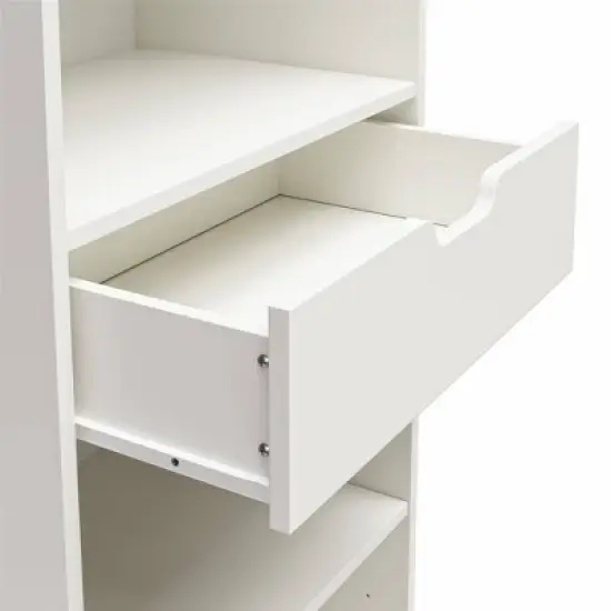 Vario Open Cabinet with Drawer White - Room & Joy image {10}