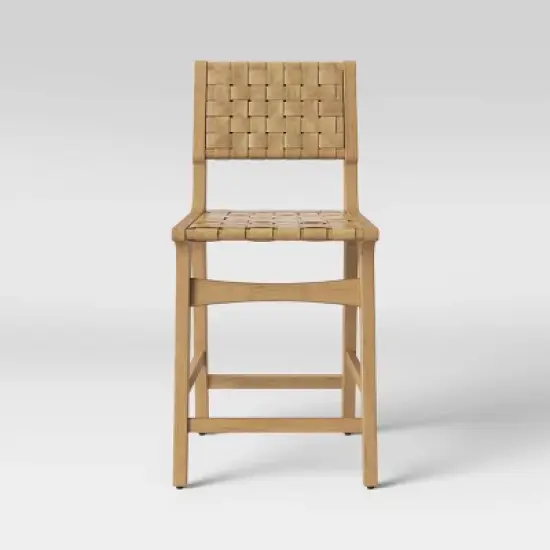 Ceylon Woven Counter Height Barstool - Threshold&trade; image {8}