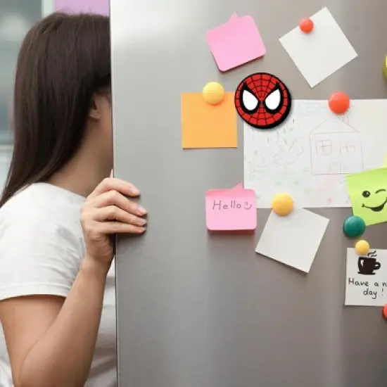 NMR Distribution Marvel Spider-Man Mask Funky Chunky Magnet image {2}