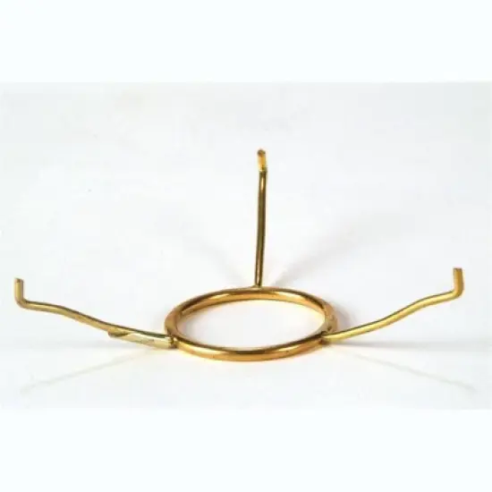 7" Brass Tripod for #2 Queen Anne Burner image {3}